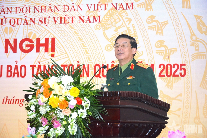 Thượng tướng Trương Thiên Tô dự, chỉ đạo Hội nghị tổng kết công tác nghiệp vụ Bảo tàng toàn quân năm 2025